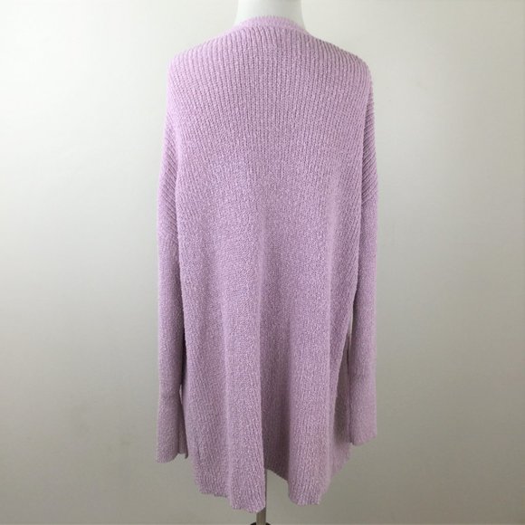 Rachel Zoe Lavender Open-Front Cardigan - Picture 4 of 7